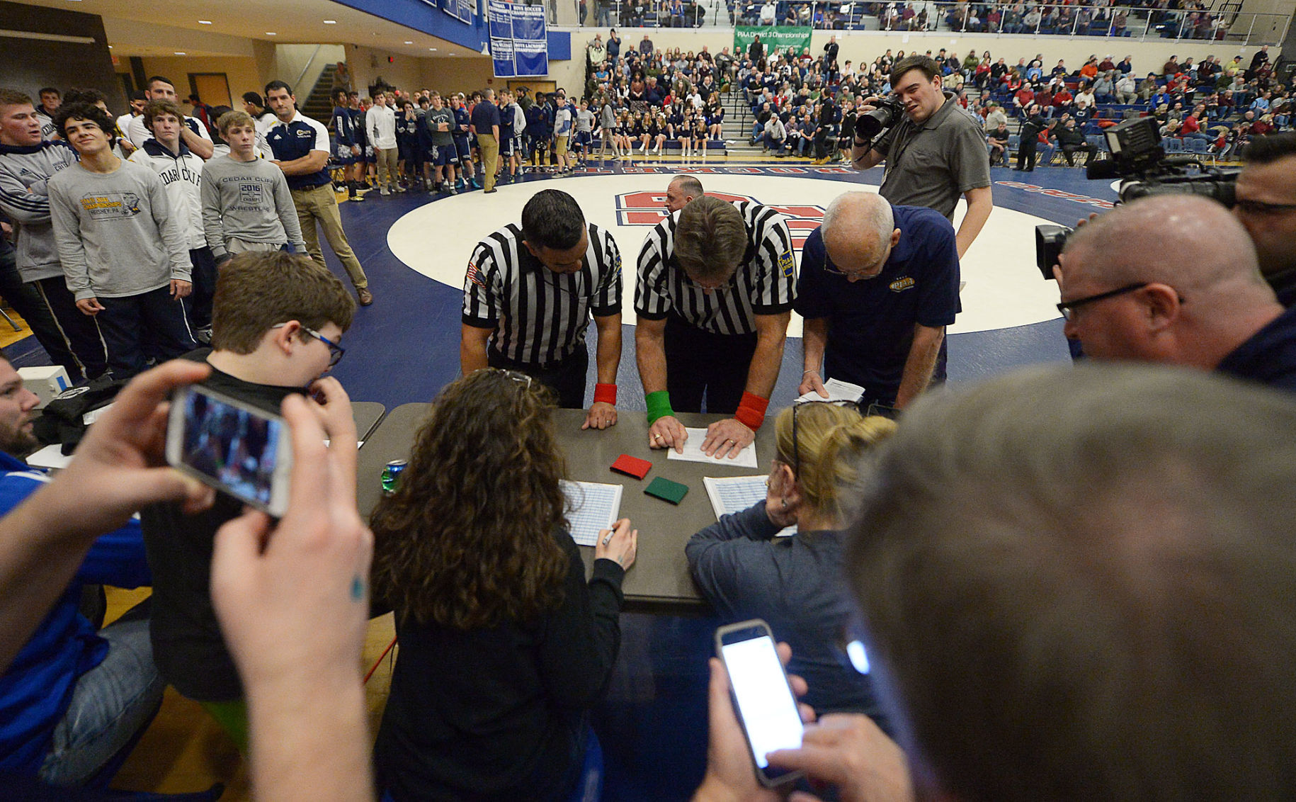 District 3 Class 3A Team Wrestling